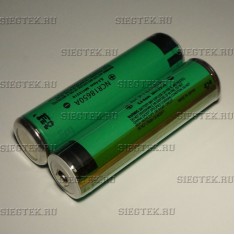 Защенный Li-Ion аккумулятор Panasonic NCR18650A 3100mAh